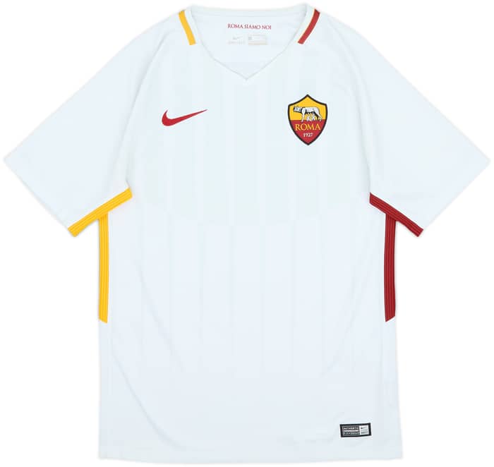 2017-18 Roma Away Shirt Dzeko #9 - 8/10 - (S)