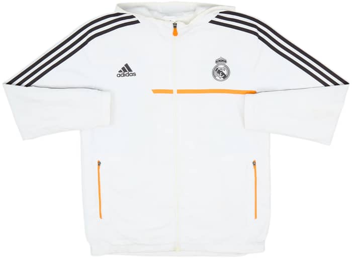 2013-14 Real Madrid adidas Hooded Track Jacket - 5/10 - (XL)