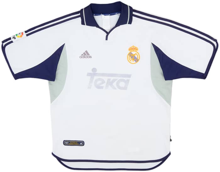 2000-01 Real Madrid Home Shirt - 4/10 - (M)