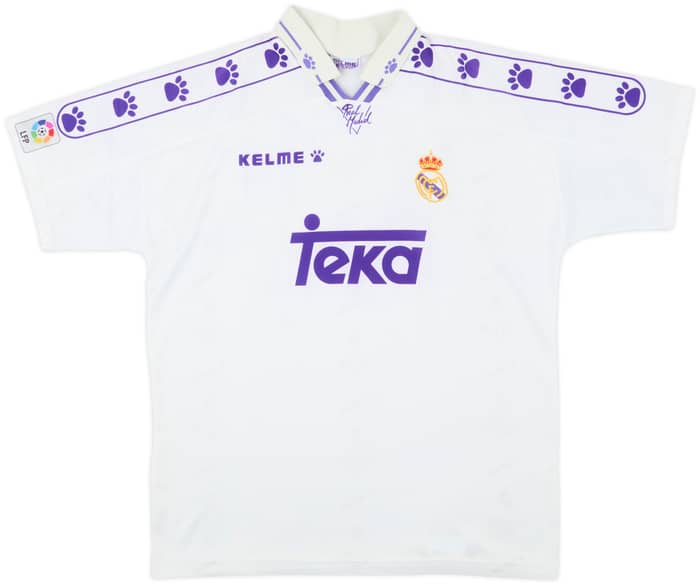 1994-96 Real Madrid Home Shirt - 6/10 - (L)
