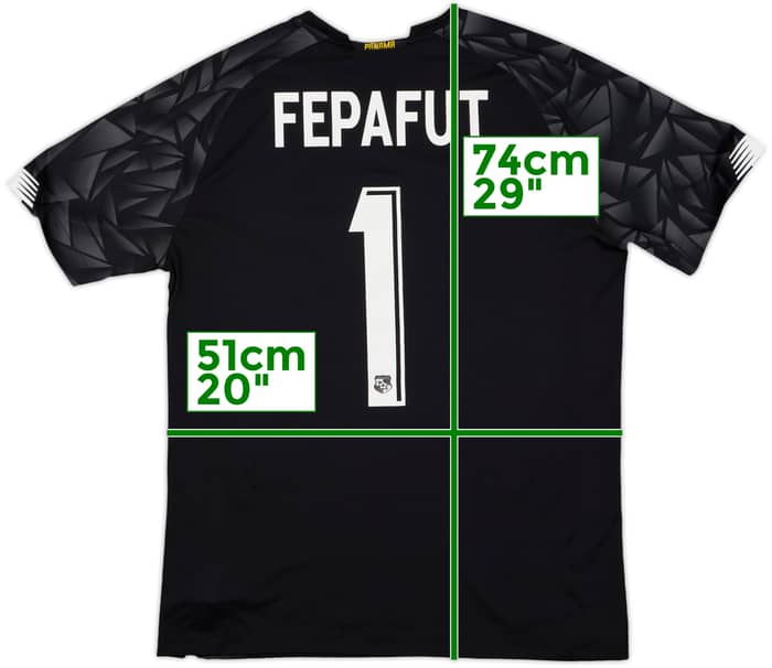 2021 Panama GK S/S Shirt Fepafut #1 - 10/10 - (L)