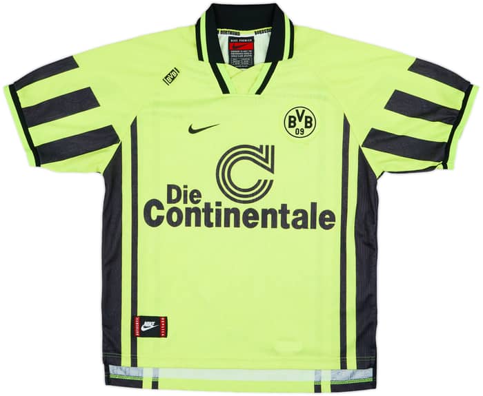 1996-97 Borussia Dortmund Home Shirt - 7/10 - (L)