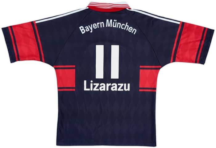 1997-99 Bayern Munich Home Shirt Lizarazu #11 - 9/10 - (XL)