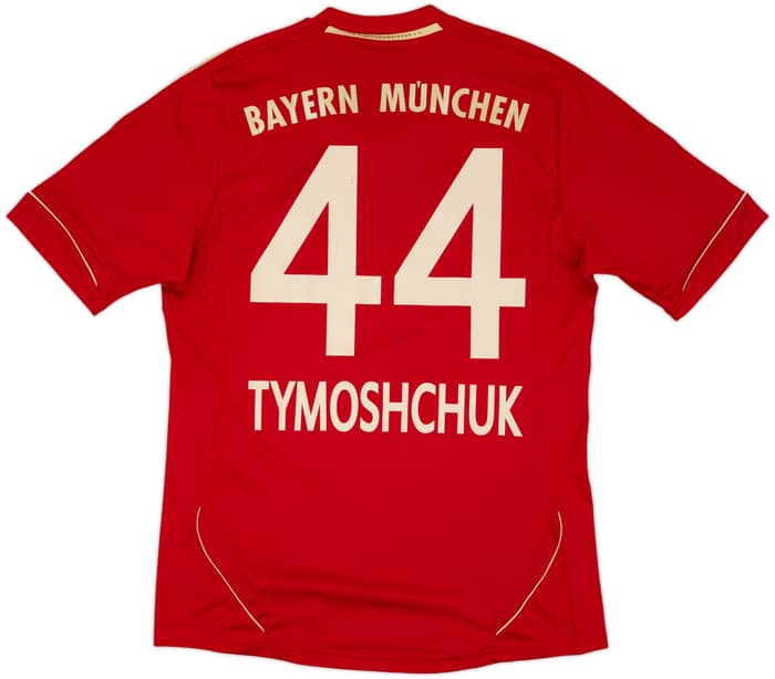 2011-13 Bayern Munich Home Shirt Tymoshchuk #44 - 8/10 - (M)