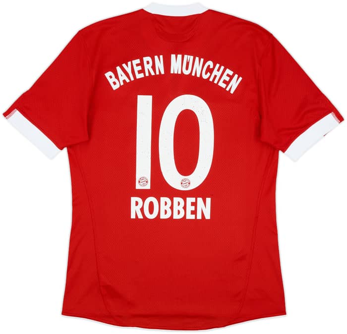 2009-10 Bayern Munich Home Shirt Robben #10 - 6/10 - (M)