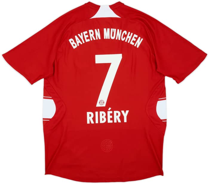 2007-08 Bayern Munich Home Shirt Ribery #7 - 6/10 - (M)