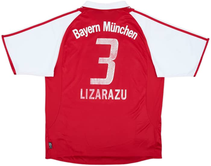 2003-04 Bayern Munich Home Shirt Lizarazu #3 - 5/10 - (L)