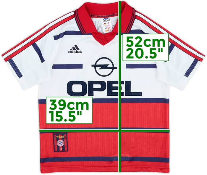 1998-00 Bayern Munich Away Shirt - 9/10 - (S.Boys)