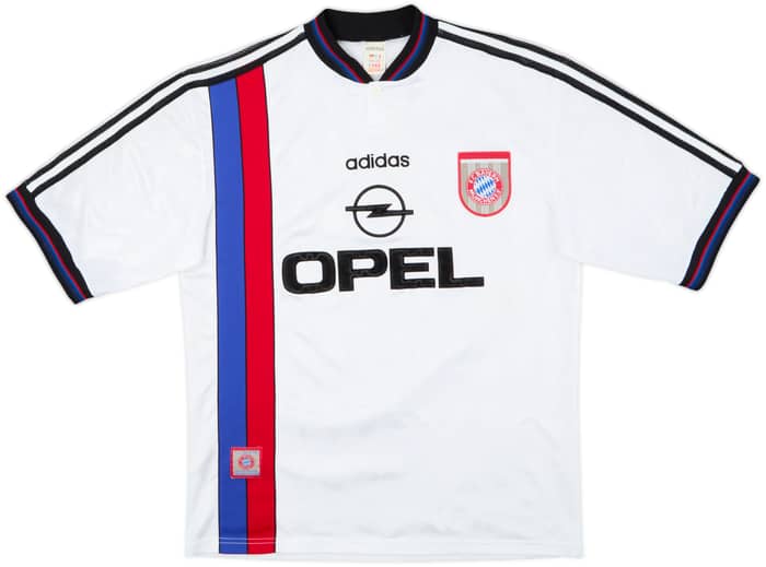 1996-98 Bayern Munich Away Shirt Scholl #7 - 8/10 - (L)