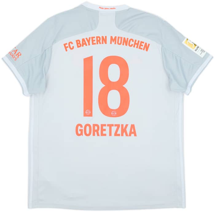2020-21 Bayern Munich Away Shirt Goretzka #18 - 9/10 - (XL)