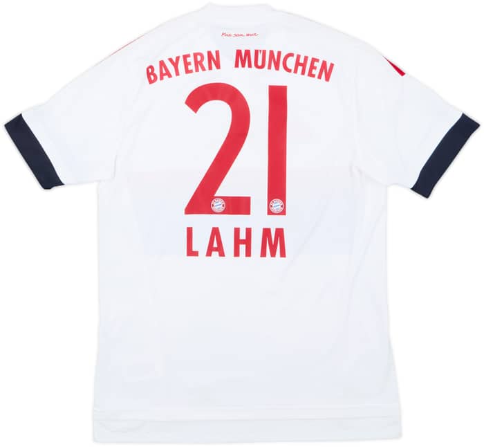 2015-16 Bayern Munich Away Shirt Lahm #21 - 8/10 - (M)