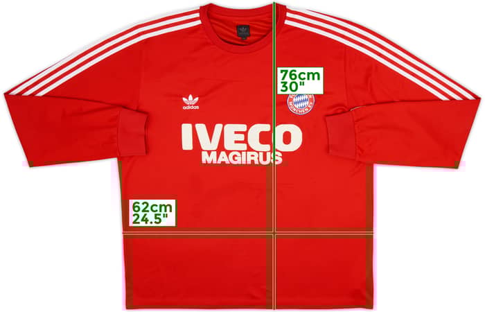 2006 Bayern Munich adidas Originals Retro '1982' L/S Shirt - 6/10 - (XXL)