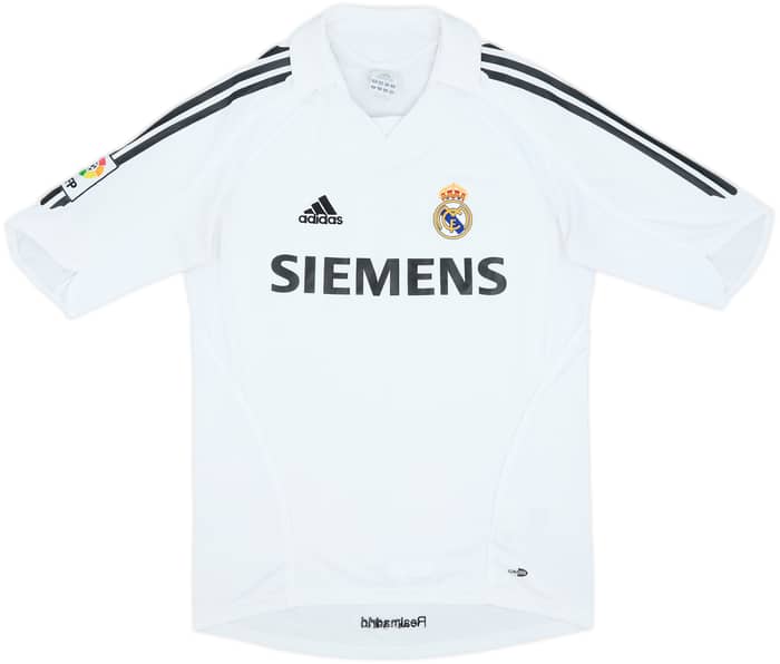 2005-06 Real Madrid Home Shirt Beckham #23 - 8/10 - (S)