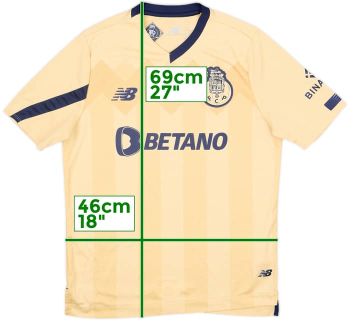 2023-24 Porto Away Shirt - 8/10 - (S)