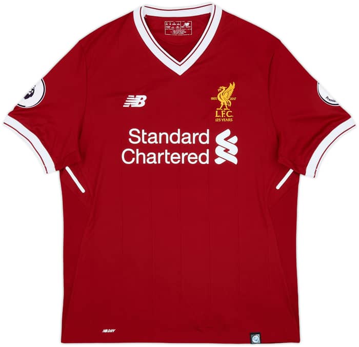 2017-18 Liverpool 125 Years Home Shirt M.Salah #11 - 8/10 - (M)