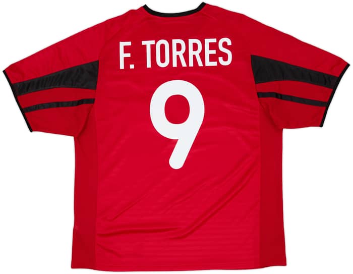 2001-02 Atletico Madrid Away Shirt F.Torres #9 - 10/10 - (L)