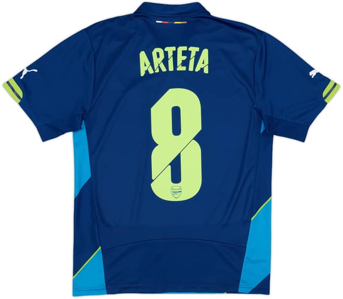 2014-15 Arsenal Third Shirt Arteta #8 - 8/10 - (S)