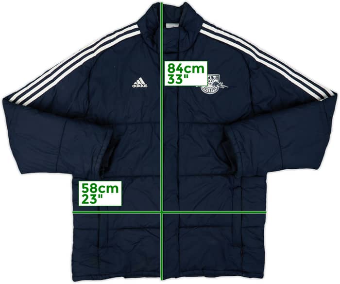 2007-08 RB Salzburg adidas Padded Bench Coat - 8/10 - (M)