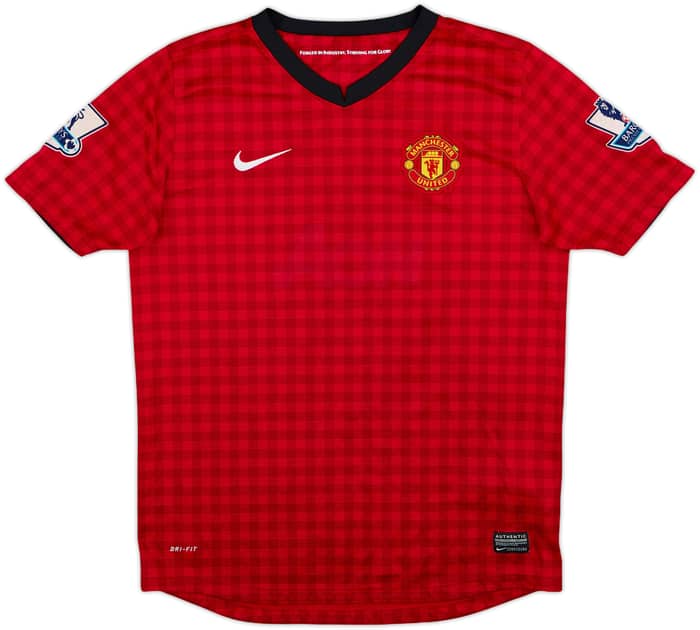 2012-13 Manchester United Home Shirt Rooney #10 - 3/10 - (XL.Boys)