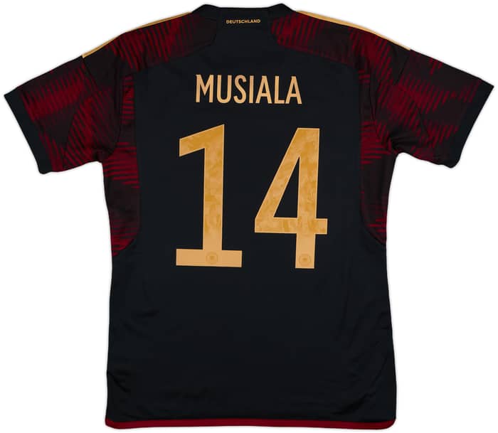 2022-23 Germany Away Shirt Musiala #14 - 10/10 - (M)