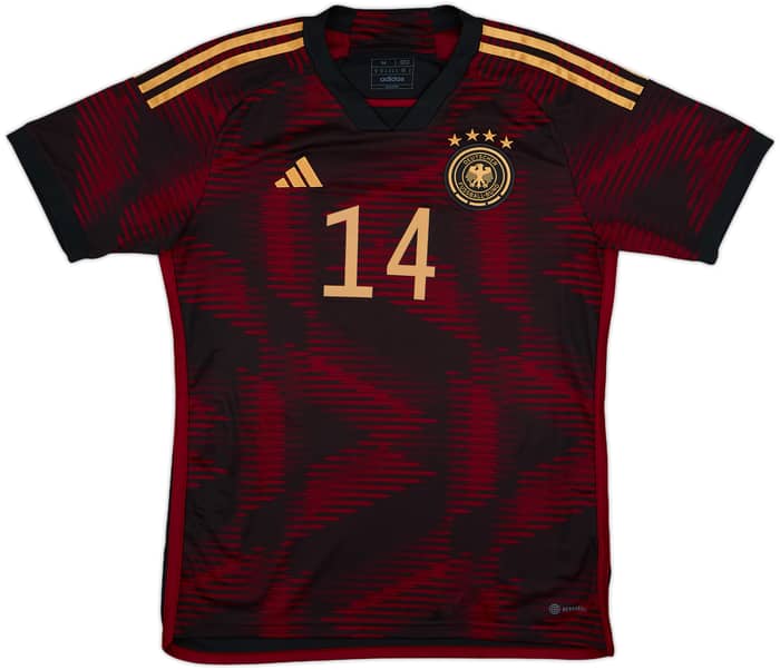 2022-23 Germany Away Shirt Musiala #14 - 10/10 - (M)