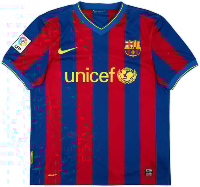 2009-10 Barcelona Home Shirt Ibrahimovic #9 - 5/10 - (M)