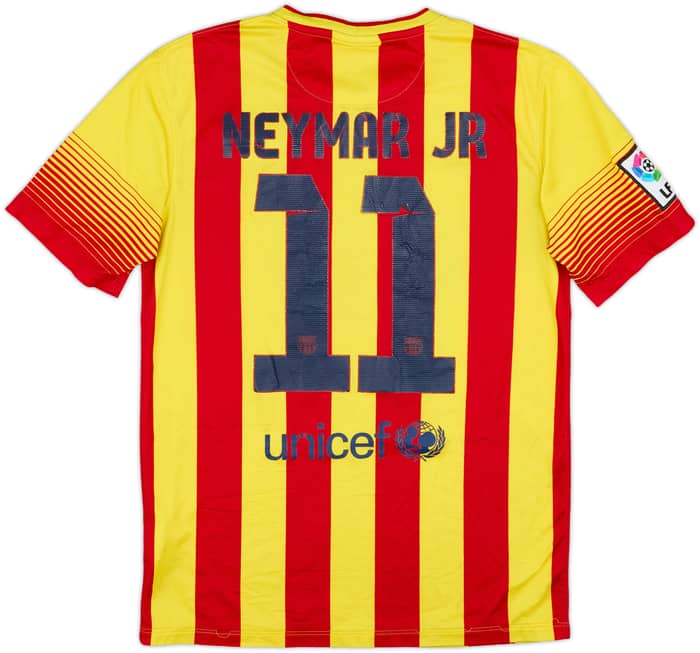 2013-15 Barcelona Away Shirt Neymar Jr #11 - 5/10 - (S)