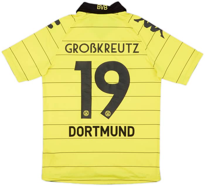 2010-11 Borussia Dortmund Home Shirt Grosskreutz #19 - 7/10 - (M)