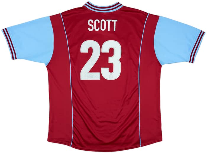 2001-02 Burnley Home Shirt Scott #23 - 7/10 - (XXL)