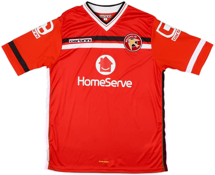 2015-16 Walsall Home Shirt - 8/10 - (S)
