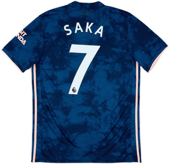 2020-21 Arsenal Third Shirt Saka #7 - 7/10 - (M)