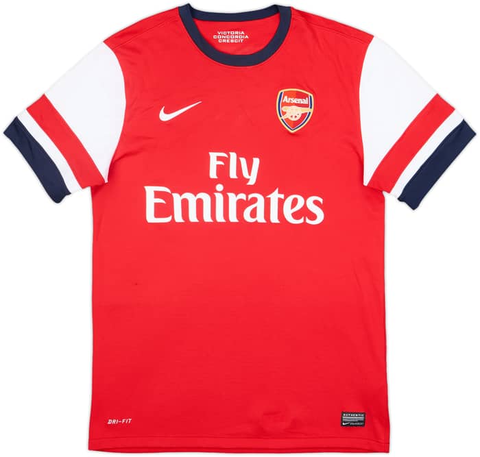 2012-14 Arsenal Home Shirt S.Cazorla #19 - 5/10 - (M)