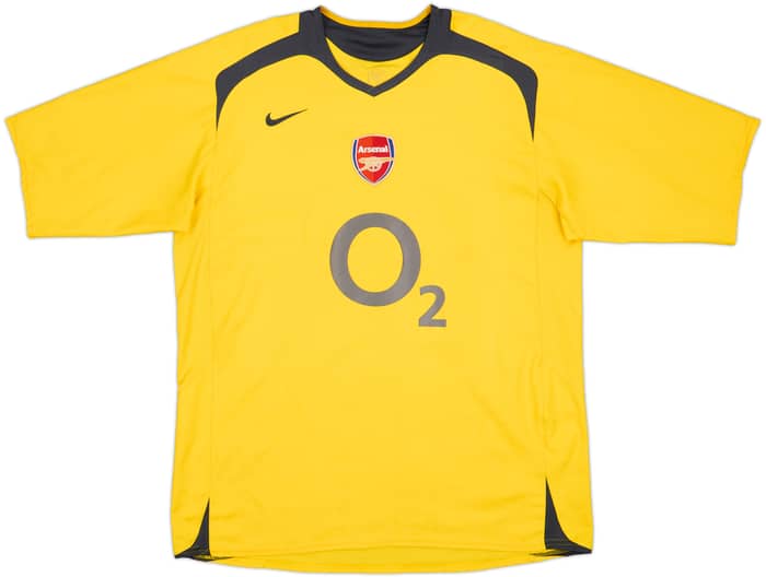 2005-06 Arsenal Away Shirt Henry #14 - 8/10 - (XL)