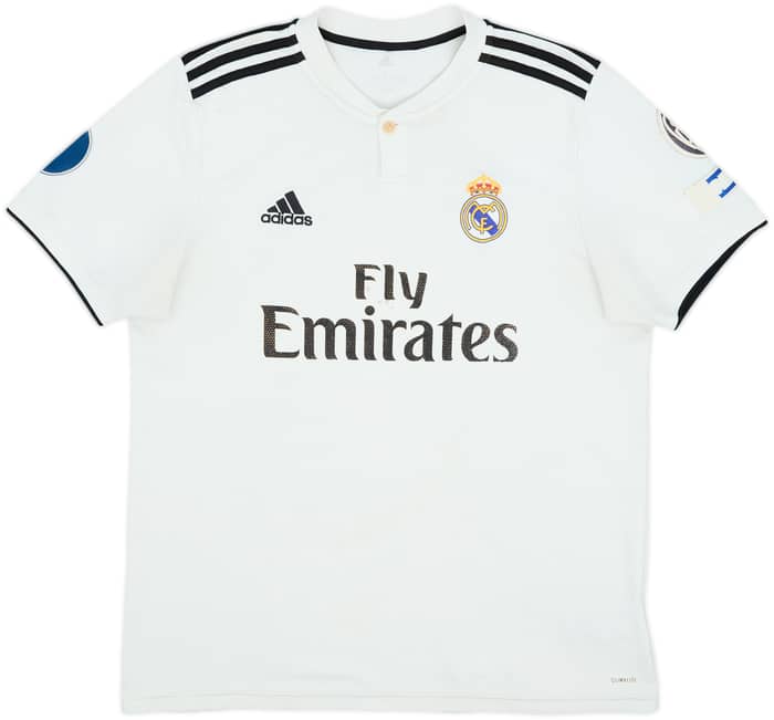 2018-19 Real Madrid Home Shirt - 4/10 - (L)