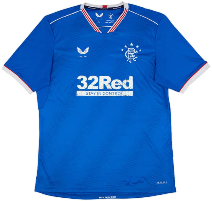 2020-21 Rangers Home Shirt - 5/10 - (XL)