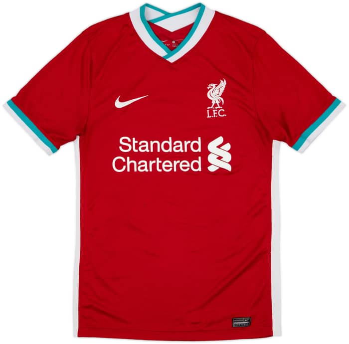 2020-21 Liverpool Home Shirt M.Salah #11 - 5/10 - (S)