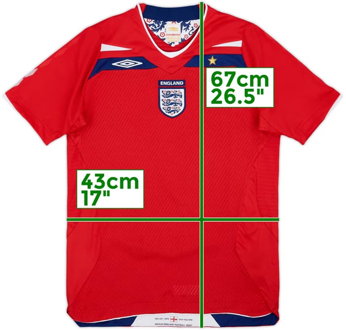 2008-10 England Away Shirt - 8/10 - (L.Boys)
