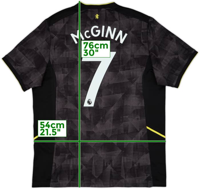 2022-23 Aston Villa Third Shirt McGinn #7 - 8/10 - (XL)