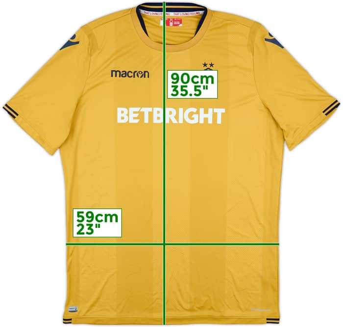 2018-19 Nottingham Forest Third Shirt - 9/10 - (4XL)