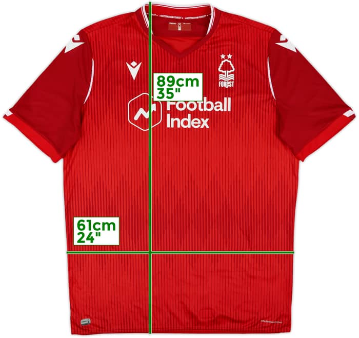 2019-20 Nottingham Forest Home Shirt - 9/10 - (4XL)