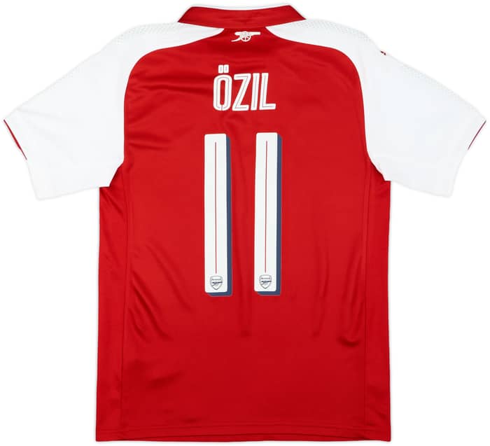 2017-18 Arsenal Home Shirt Ozil #11 - 7/10 - (XS)