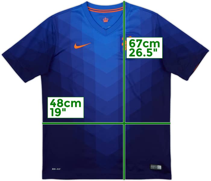 2014-15 Netherlands Away Shirt - 8/10 - (XL.Boys)