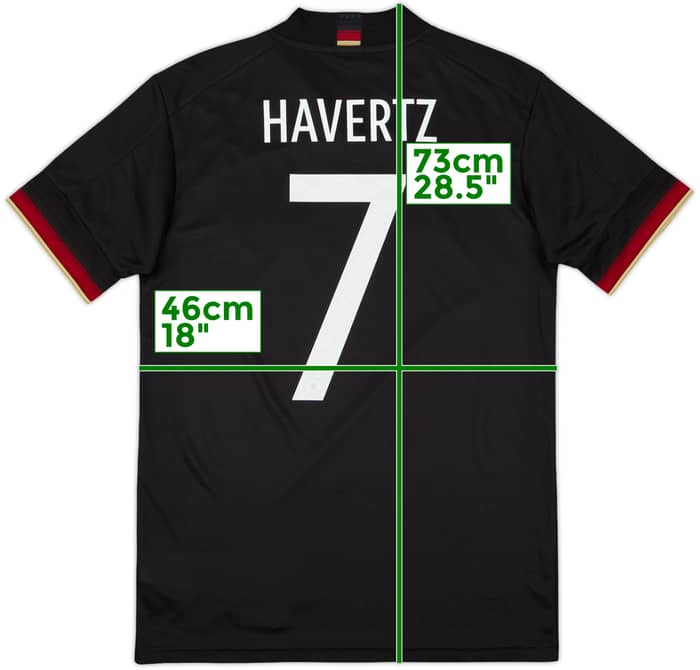 2020-21 Germany Away Shirt Havertz #7 - 8/10 - (S)