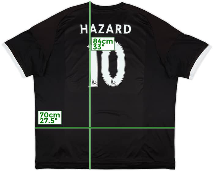 2015-16 Chelsea Third Shirt Hazard #10 - 7/10 - (3XL)