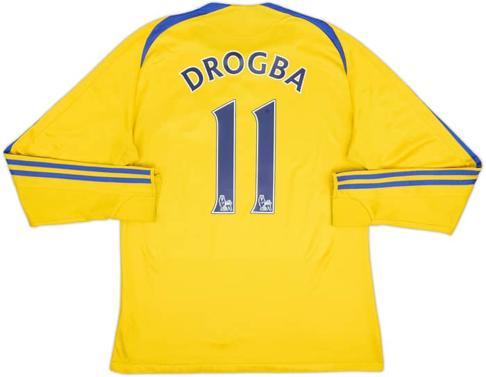 2008-09 Chelsea Third L/S Shirt Drogba #11 - 5/10 - (S)