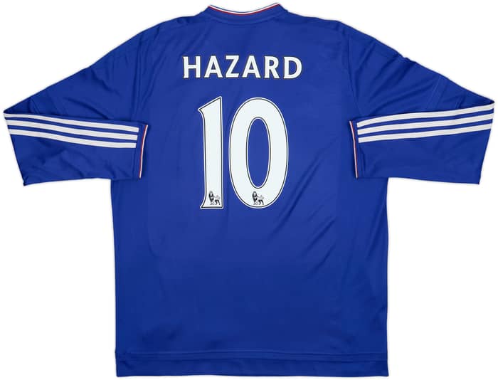 2015-16 Chelsea Home L/S Shirt Hazard #10 - 6/10 - (XL)