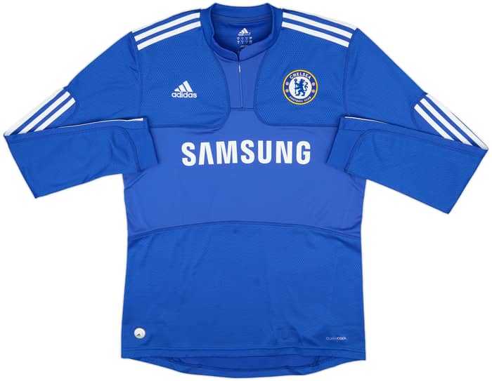 2009-10 Chelsea Home L/S Shirt Zhirkov #18 - 8/10 - (M)