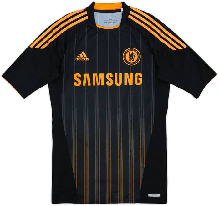 2010-11 Chelsea Player Issue TechFit Away Shirt Drogba #11 - 6/10 - (L)