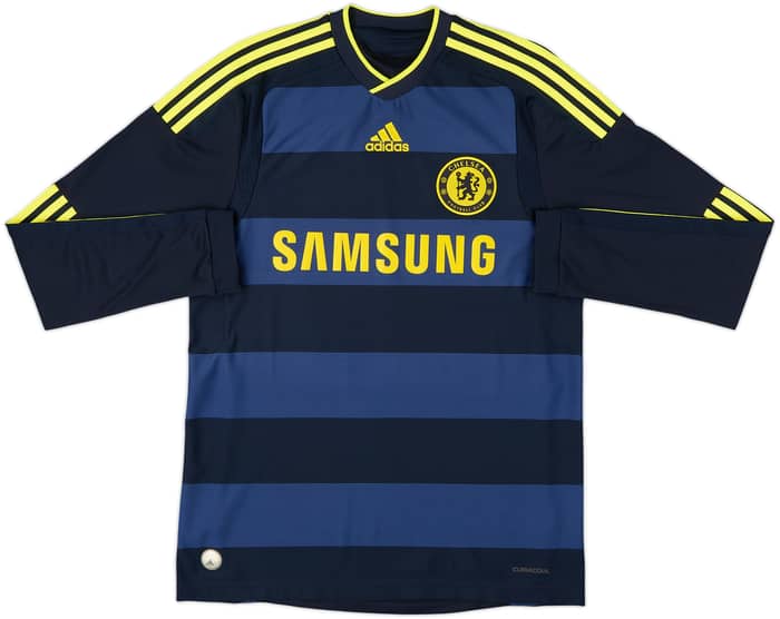 2009-10 Chelsea Away L/S Shirt Drogba #11 - 6/10 - (M)