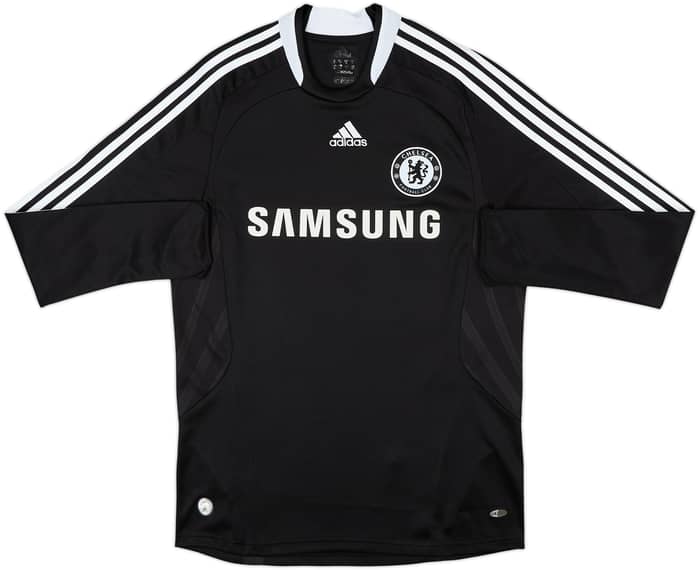2008-09 Chelsea Away L/S Shirt Drogba #11 - 8/10 - (M)